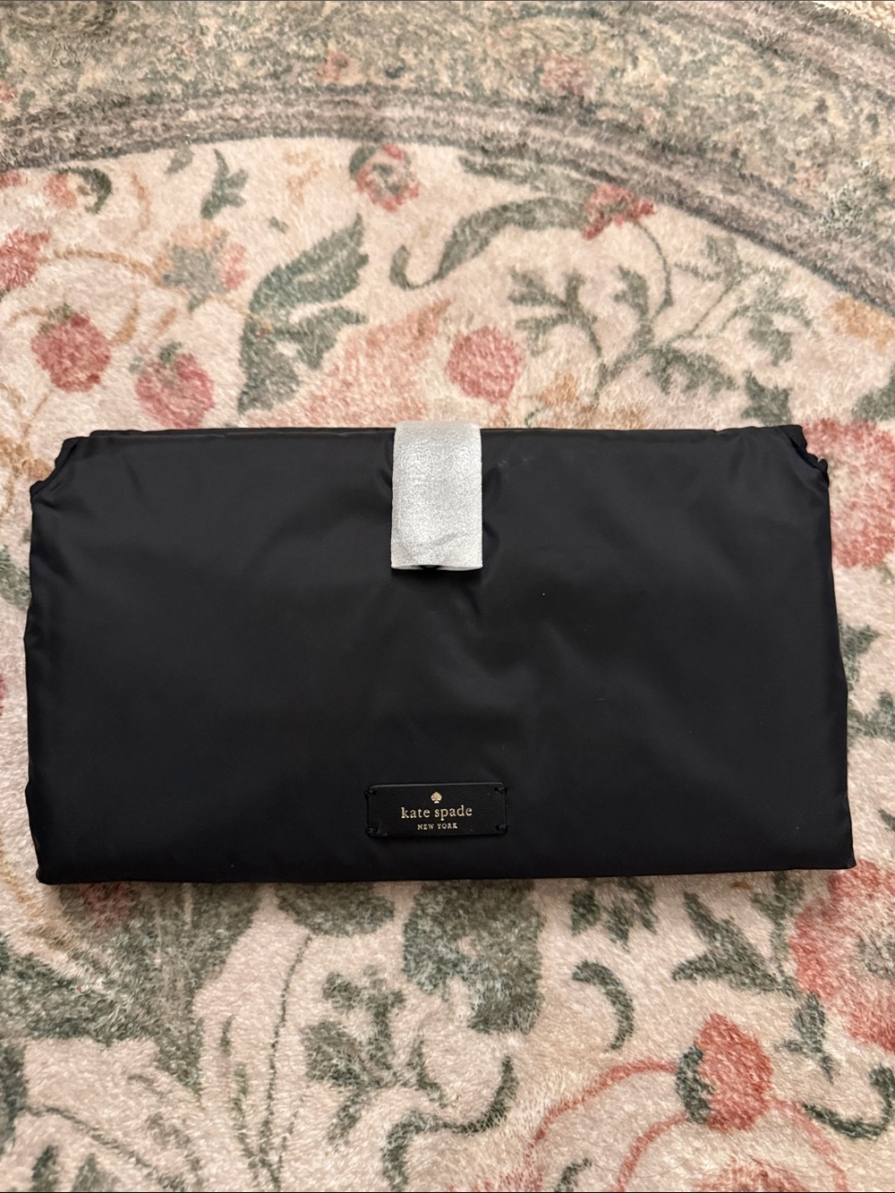 kate spade Black baby changing pad